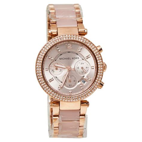 michael kors mk5879|mk5896 rose gold.